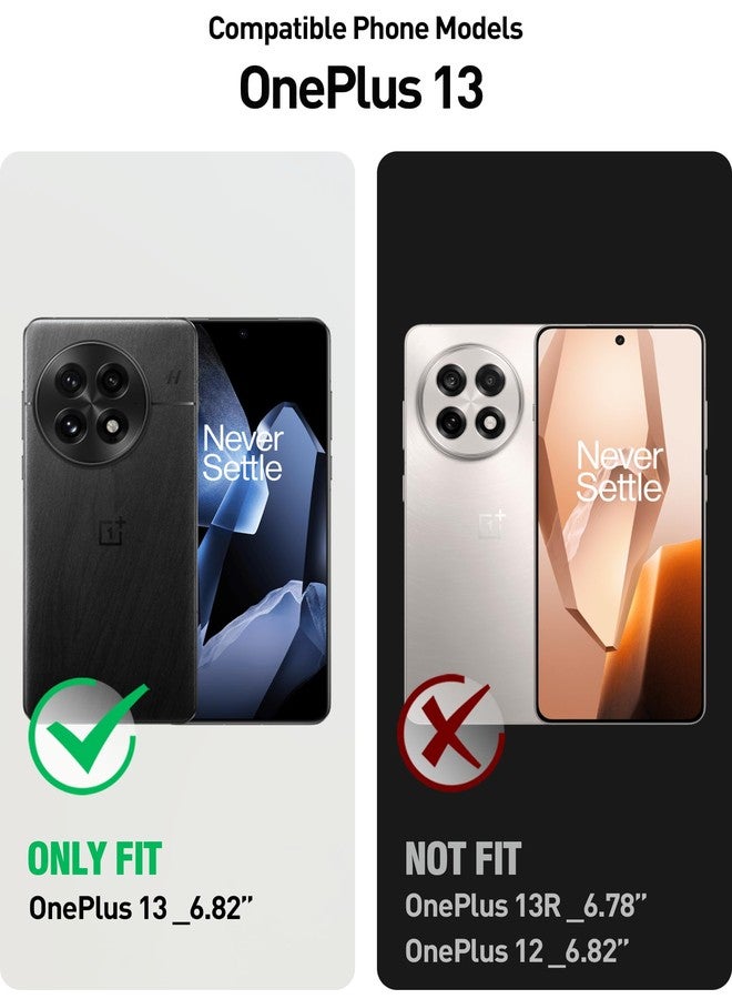 Poetic Guardian Case for OnePlus 13 5G, Built-in Screen Protector [Work with Fingerprint ID], [2 Front Frame] Full Body Shockproof Rugged Clear Cover Case, Black/Clear - Image 2